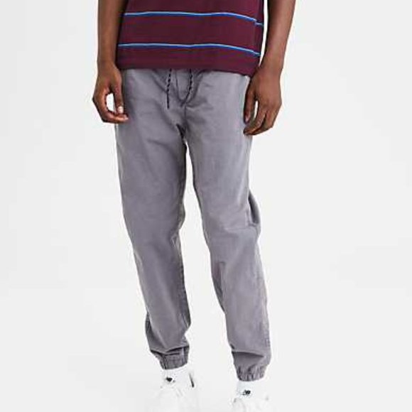 American Eagle Outfitters Other - American Eagle Extreme Flex Twill Gray Joggers